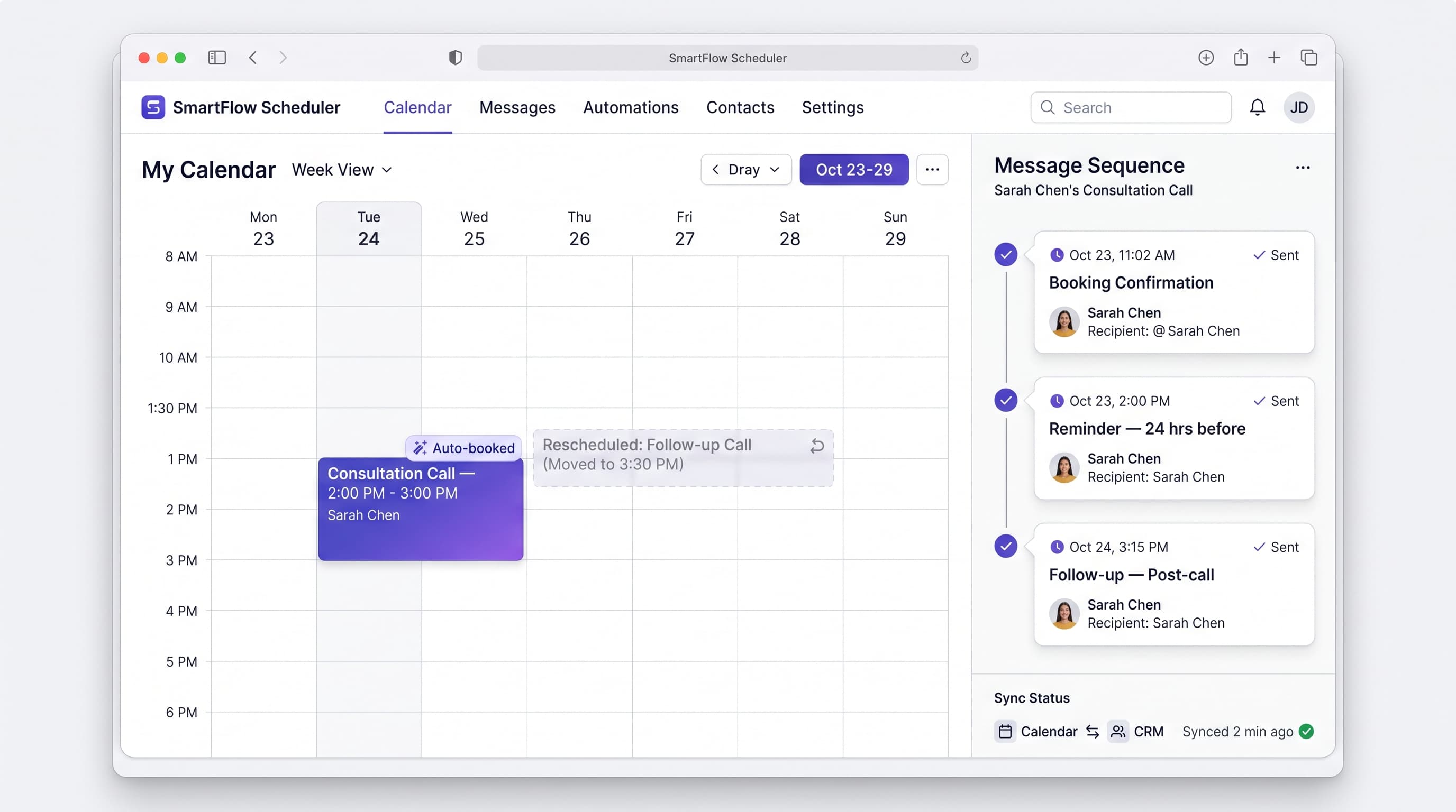 Scheduling & Communication