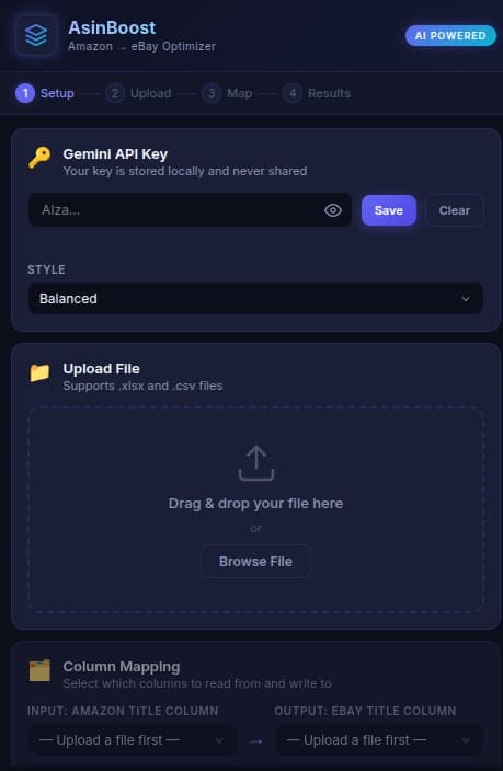 AsinBoost – Amazon to eBay AI Title Optimizer